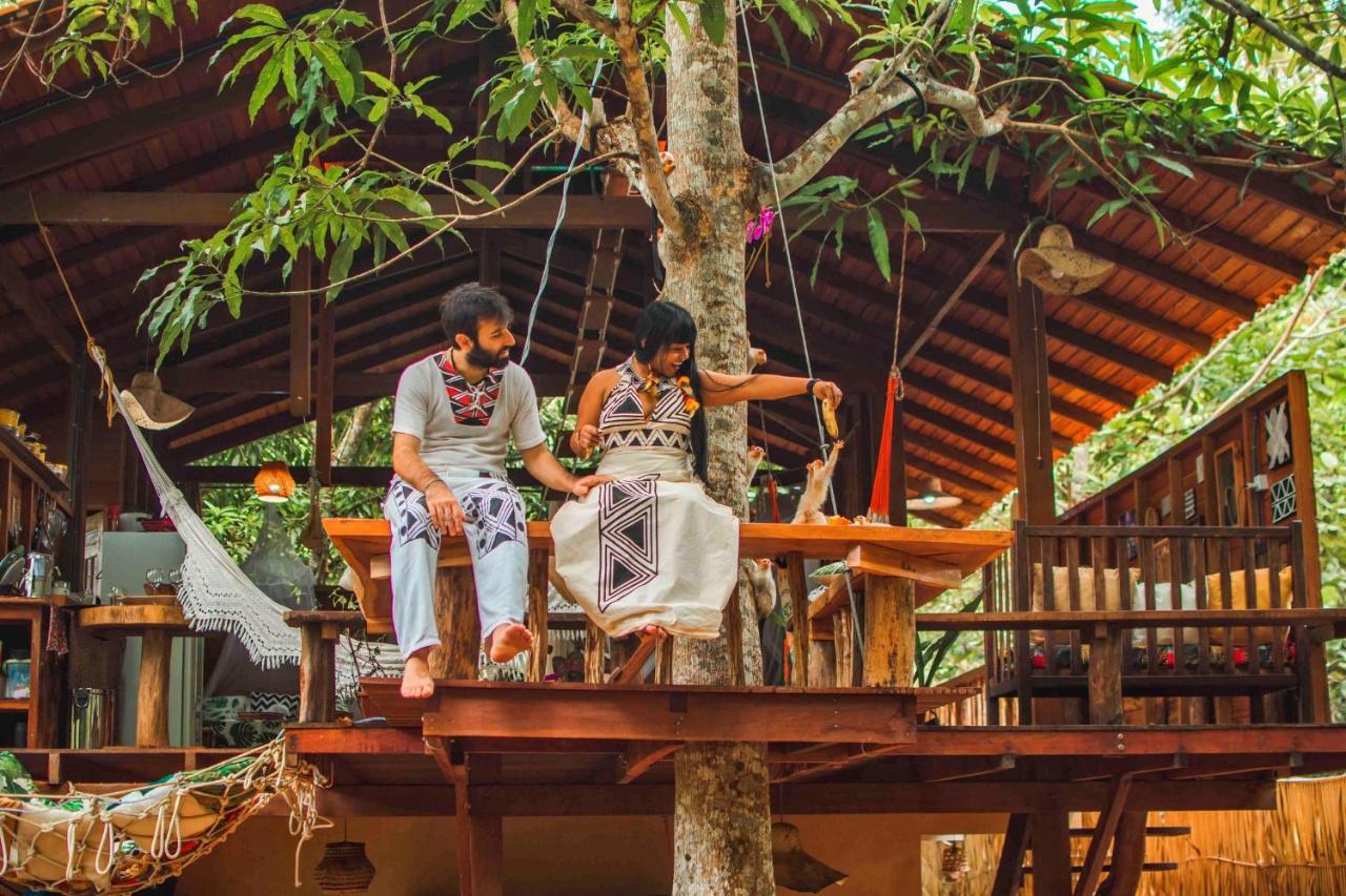 Casa Da Arvore, Sonho Na Amazonia, 2Min A Pe Da Praia Alter do Chao Bagian luar foto