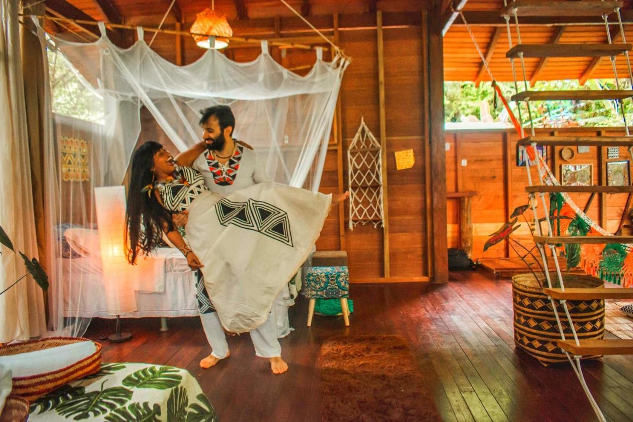 Casa Da Arvore, Sonho Na Amazonia, 2Min A Pe Da Praia Alter do Chao Bagian luar foto