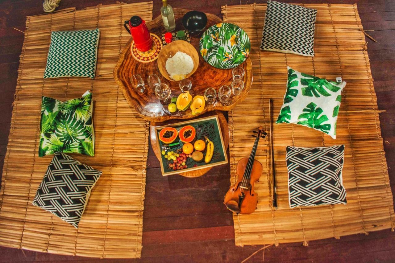 Casa Da Arvore, Sonho Na Amazonia, 2Min A Pe Da Praia Alter do Chao Bagian luar foto