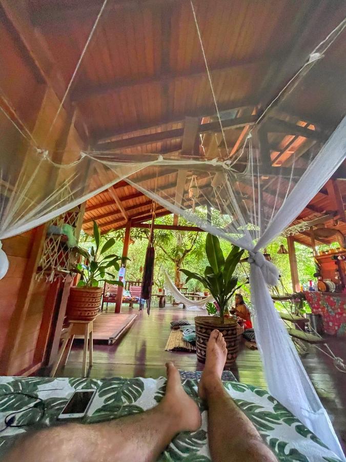 Casa Da Arvore, Sonho Na Amazonia, 2Min A Pe Da Praia Alter do Chao Bagian luar foto
