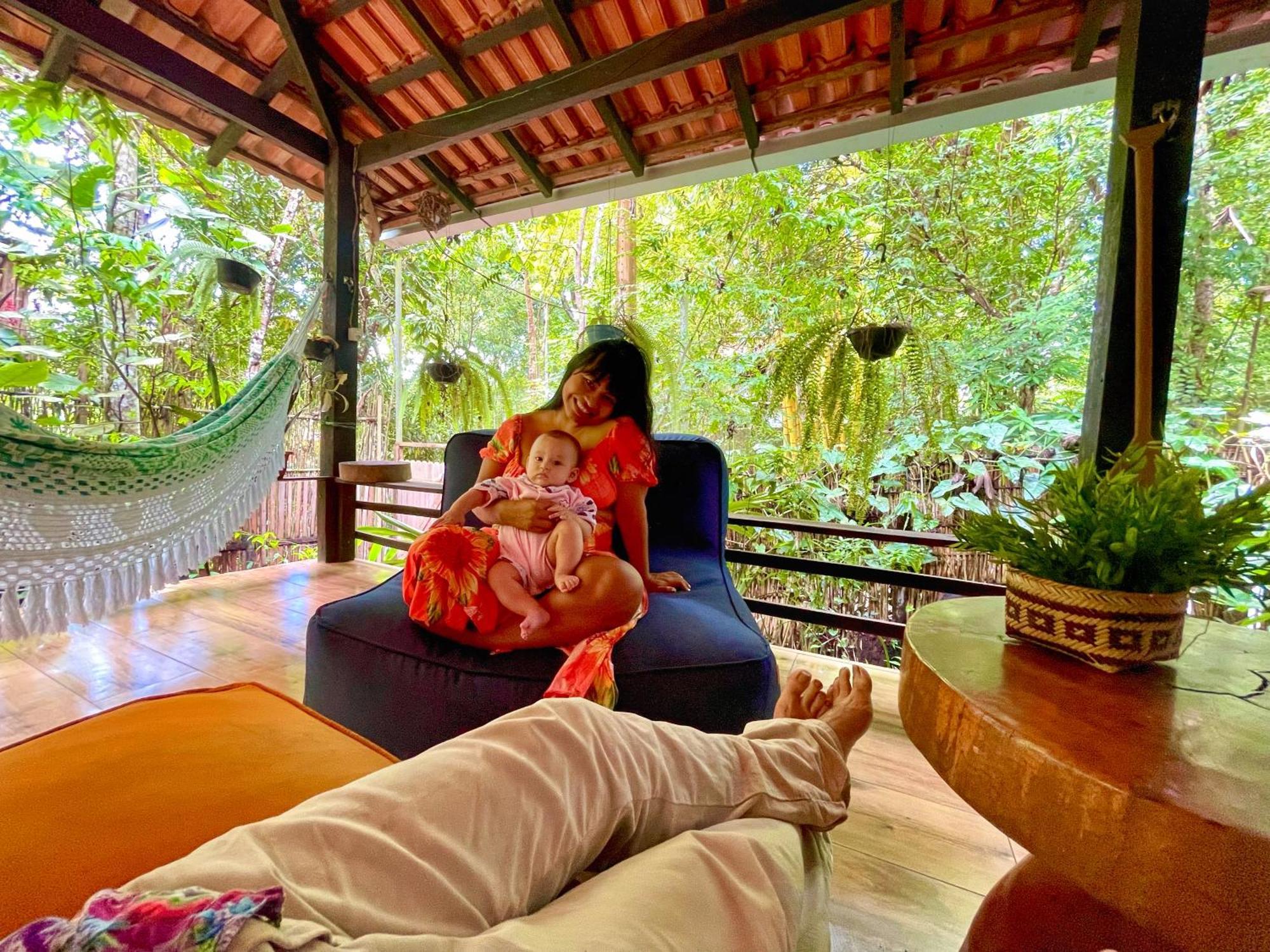 Casa Da Arvore, Sonho Na Amazonia, 2Min A Pe Da Praia Alter do Chao Bagian luar foto