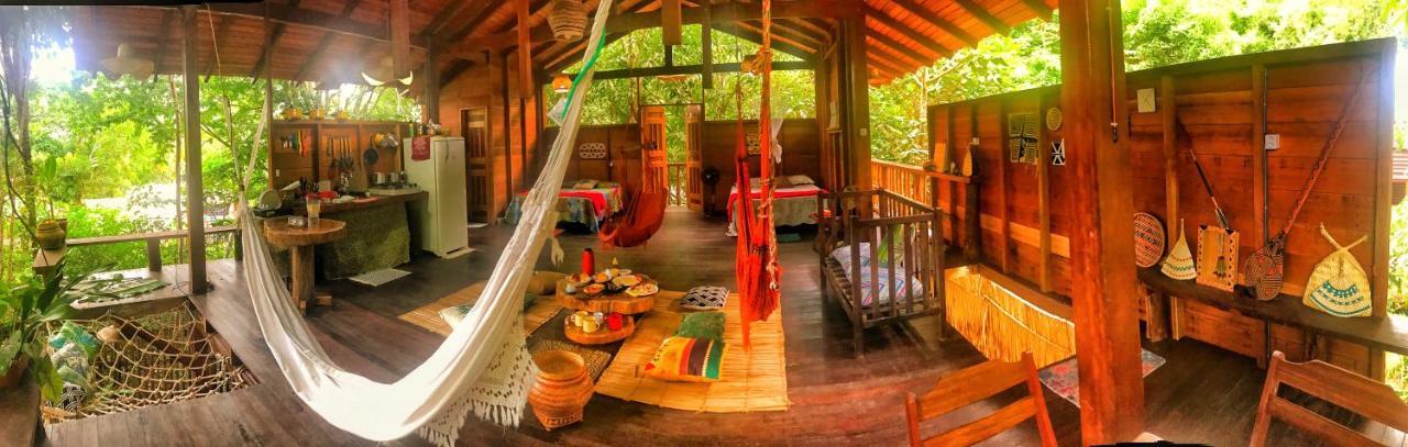 Casa Da Arvore, Sonho Na Amazonia, 2Min A Pe Da Praia Alter do Chao Bagian luar foto