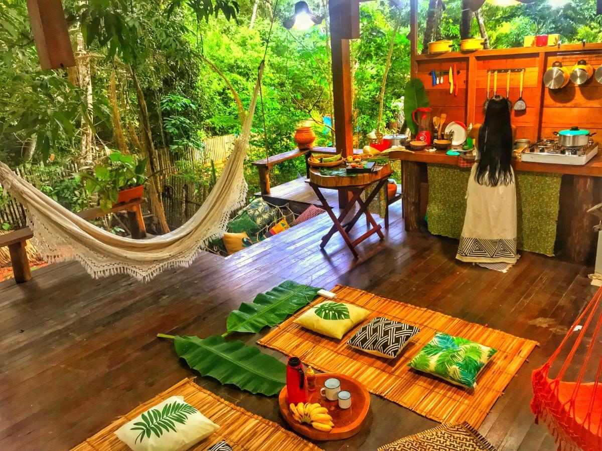 Casa Da Arvore, Sonho Na Amazonia, 2Min A Pe Da Praia Alter do Chao Bagian luar foto