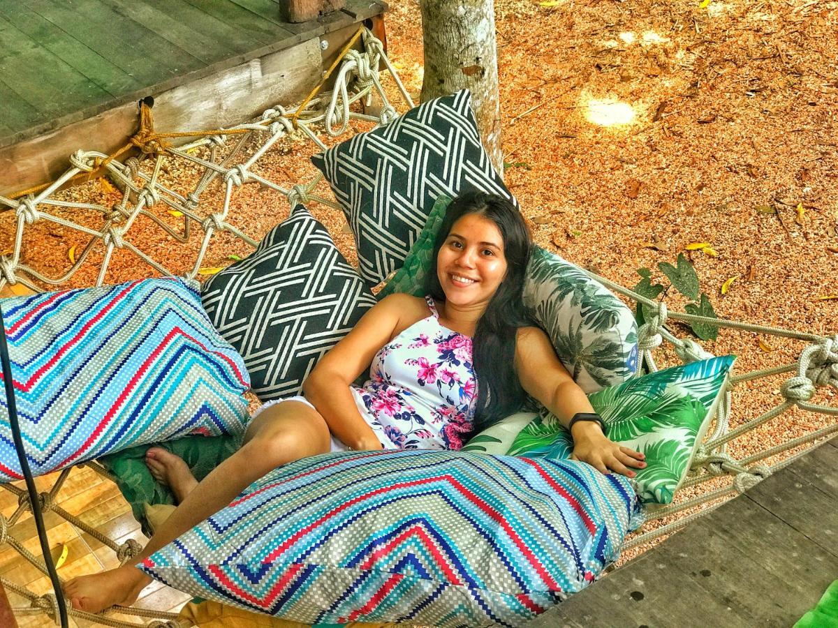 Casa Da Arvore, Sonho Na Amazonia, 2Min A Pe Da Praia Alter do Chao Bagian luar foto