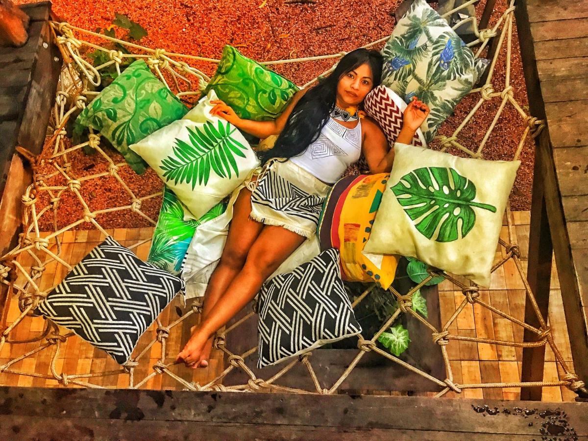 Casa Da Arvore, Sonho Na Amazonia, 2Min A Pe Da Praia Alter do Chao Bagian luar foto
