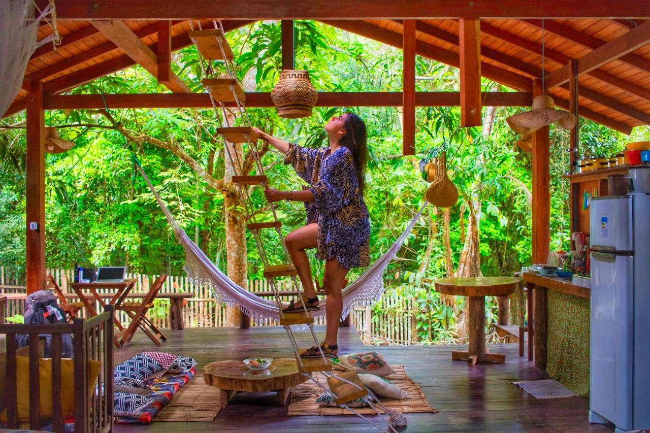 Casa Da Arvore, Sonho Na Amazonia, 2Min A Pe Da Praia Alter do Chao Bagian luar foto