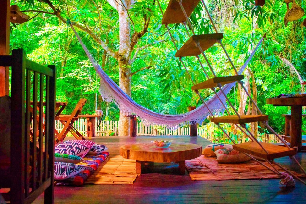 Casa Da Arvore, Sonho Na Amazonia, 2Min A Pe Da Praia Alter do Chao Bagian luar foto