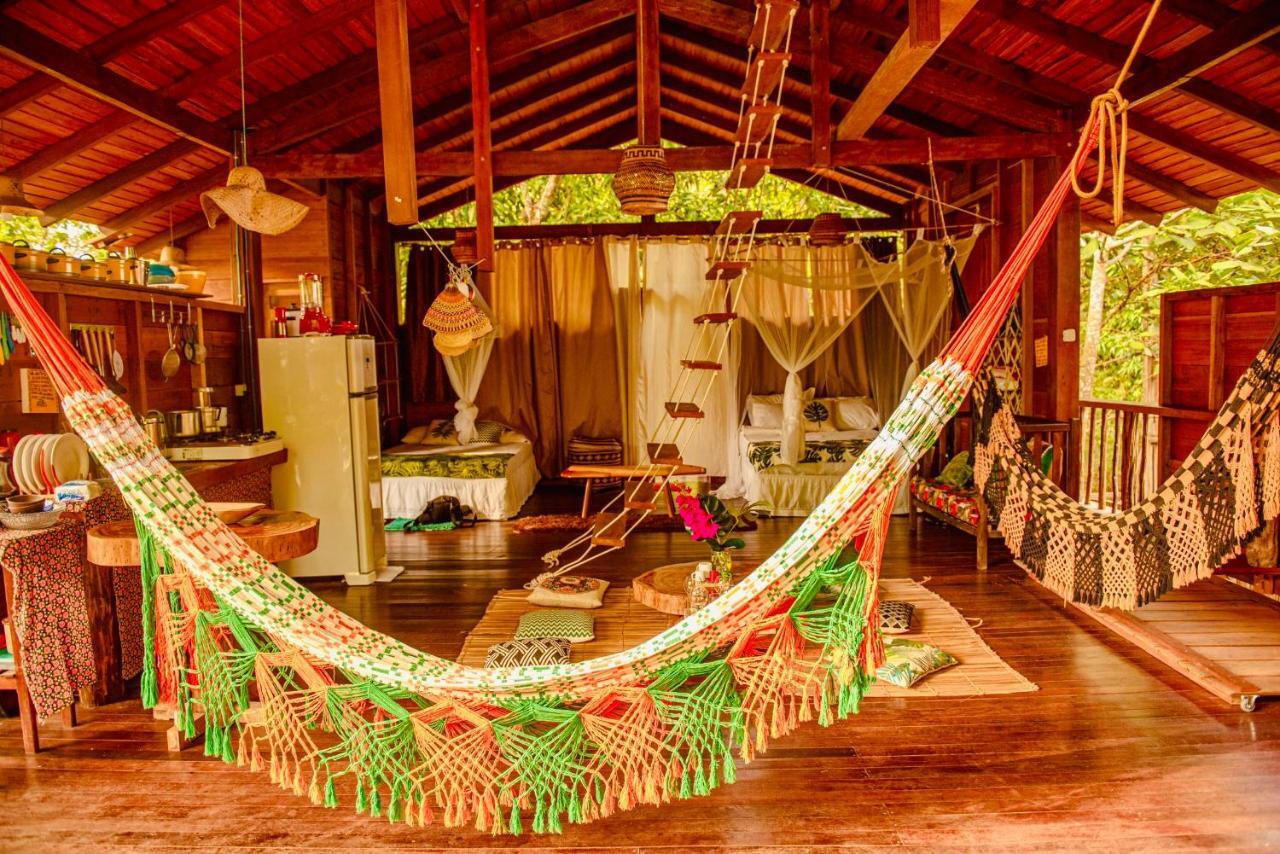 Casa Da Arvore, Sonho Na Amazonia, 2Min A Pe Da Praia Alter do Chao Bagian luar foto